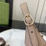 Gucci Jackie 1961 Small Shoulder Bag in Taupe Grained Calfskin