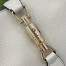Gucci Jackie 1961 Small Shoulder Bag in White Grained Calfskin