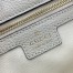 Gucci Jackie 1961 Small Shoulder Bag in White Grained Calfskin