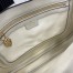 Gucci Jackie 1961 Small Shoulder Bag in White Grained Calfskin