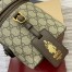 Gucci Porter Medium Travel Bag in Beige GG Supreme Canvas