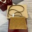 Gucci Dionysus Mini Top Handle Bag in Brown GG Suede Leather
