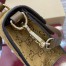Gucci Dionysus Mini Top Handle Bag in Brown GG Suede Leather