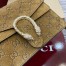 Gucci Dionysus Mini Top Handle Bag in Brown GG Suede Leather
