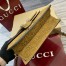 Gucci Dionysus Mini Top Handle Bag in Brown GG Suede Leather
