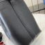 Gucci GG Emblem Mini Bucket Bag in Black Calfskin