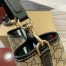 Gucci GG Emblem Mini Bucket Bag in Beige GG Canvas with Black Leather