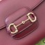 Gucci Horsebit 1955 Soft Small Shoulder Bag in Red Calfskin