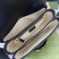 Gucci Horsebit 1955 Soft Small Shoulder Bag in GG Canvas with Black Leather