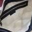 Gucci GG Emblem Small Shoulder Bag in Black GG Grainy Leather
