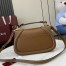 Gucci New Blondie Small Handle Bag in Brown Leather