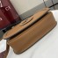 Gucci New Blondie Small Handle Bag in Brown Leather