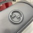Gucci New Blondie Small Handle Bag in Black Leather