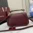 Gucci New Blondie Small Handle Bag in Red Leather