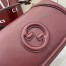 Gucci New Blondie Small Handle Bag in Red Leather