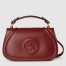 Gucci New Blondie Small Handle Bag in Red Leather