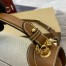 Gucci New Blondie Small Handle Bag in Canvas with Brown Leather