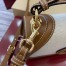 Gucci New Blondie Small Handle Bag in Canvas with Brown Leather