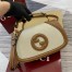 Gucci New Blondie Small Handle Bag in Canvas with Brown Leather