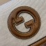 Gucci New Blondie Small Handle Bag in Canvas with Brown Leather