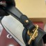 Gucci New Blondie Small Handle Bag in Canvas with Black Leather