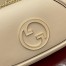 Gucci Blondie Small Shoulder Bag with Enamel G in Light Pink Leather