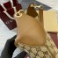 Gucci B Medium Shoulder Bag in Beige Original GG Canvas