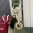 Gucci B Medium Shoulder Bag in Green Suede Leather