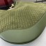 Gucci B Medium Shoulder Bag in Green Suede Leather