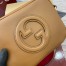Gucci Blondie Mini Camera Bag in Brown Calf Leather