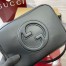 Gucci Blondie Mini Camera Bag in Black Calf Leather