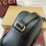 Gucci Blondie Mini Camera Bag in Black Calf Leather