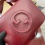 Gucci Blondie Mini Camera Bag in Red Calf Leather