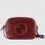 Gucci Blondie Mini Camera Bag in Red Calf Leather