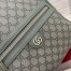 Gucci Ophidia Medium Backpack in Grey GG Supreme Canvas
