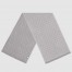 Gucci Double GG Jacquard Wool Scarf in Silver and Grey