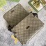 Gucci Plus Diaper Bag In Beige GG Supreme Canvas