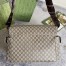 Gucci Plus Diaper Bag In Beige GG Supreme Canvas