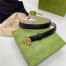 Gucci Interlocking G Buckle Belt 25MM in Black Leather 