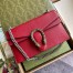Gucci Dionysus Small Shoulder Bag in Red Calfskin