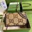 Gucci Dionysus Small Shoulder Bag in Jumbo GG Canvas