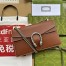 Gucci Dionysus Small Shoulder Bag in Brown Leather
