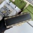 Gucci Padlock Small Shoulder Bag in GG Canvas with Black Leather