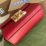 Gucci Padlock Small Shoulder Bag in Red Guccissima Leather