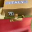 Gucci Padlock Small Shoulder Bag in Red Guccissima Leather