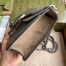 Gucci Dionysus Mini Shoulder Bag in GG Canvas with Taupe Suede