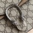 Gucci Dionysus Mini Shoulder Bag in GG Canvas with Taupe Suede