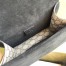 Gucci Dionysus Mini Shoulder Bag in GG Canvas with Black Suede