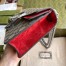 Gucci Dionysus Mini Shoulder Bag in GG Canvas with Red Suede