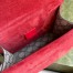Gucci Dionysus Mini Shoulder Bag in GG Canvas with Red Suede